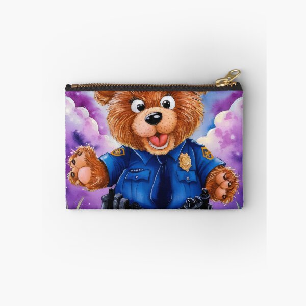 Item preview, Bear policeman. designed and sold by MyHappyArtShop.