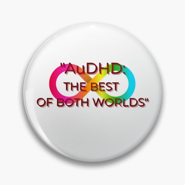 Item preview, AuDHD Best Of Both Worlds | Neurodiversity Pride Art designed and sold by YvkafromPoland.