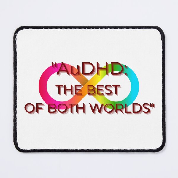 Item preview, AuDHD Best Of Both Worlds | Neurodiversity Pride Art designed and sold by YvkafromPoland.