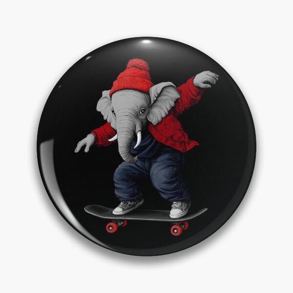 Item preview, Elephant Skater designed and sold by Soulskier.