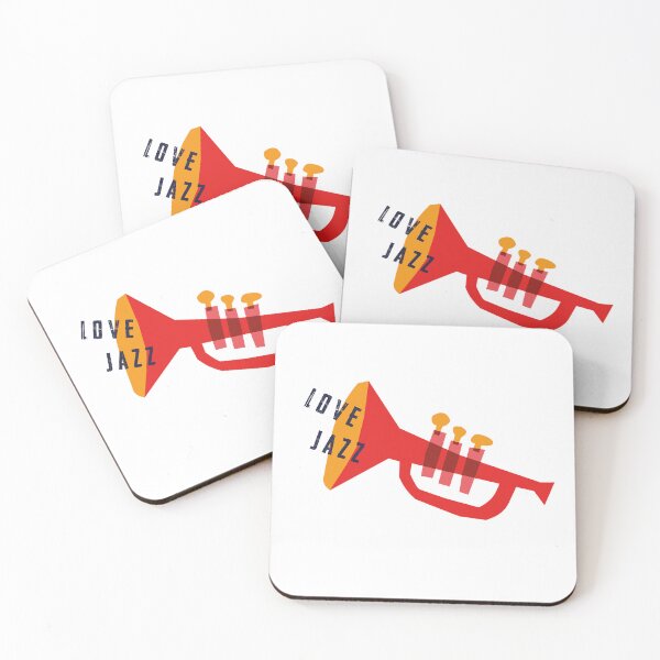 Item preview, LOVE JAZZ TRUMPET DESIGN - JAZZ MUSIC LOVER GIFT designed and sold by PhokaPhokich.