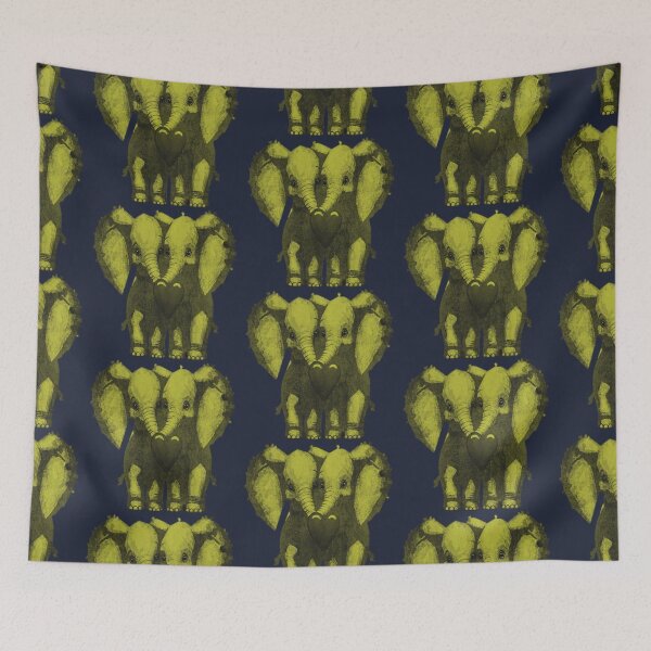 Item preview, Valentine's Day Elephants designed and sold by kinpirks.