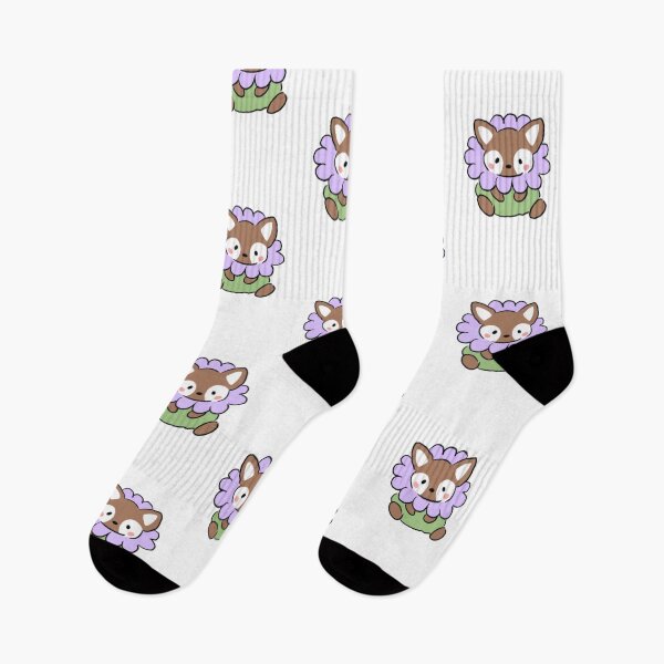 Item preview, deer in a flower :) designed and sold by Zoë Witherspoon.