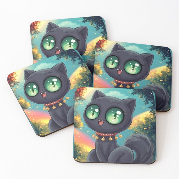 Item preview, Kawaii cat anime designed and sold by karolinao746.