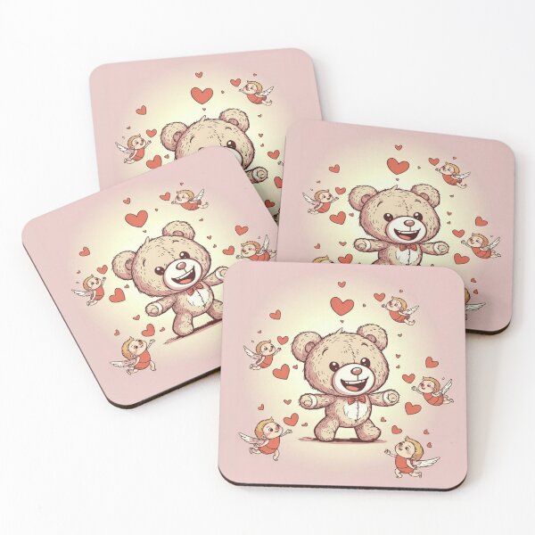Item preview,  Happy valentines day teddy bear designed and sold by karolinao746.