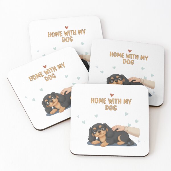 Item preview, Home With My Dog Cozy Cute Puppy designed and sold by Studioyasmin.
