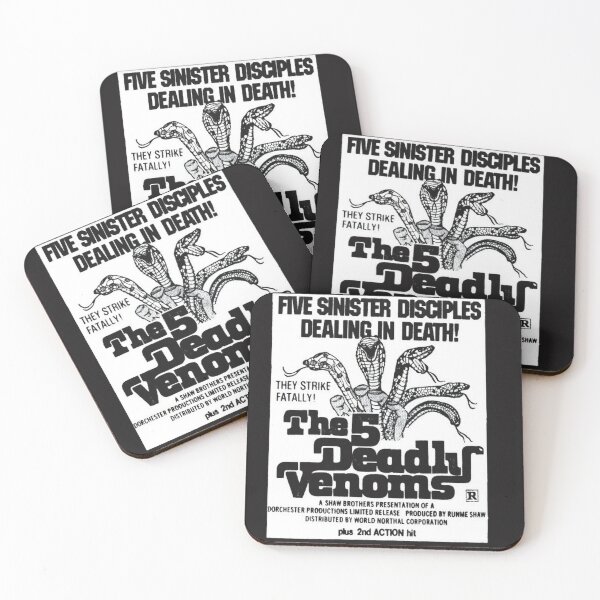 Item preview, 5 Deadly Venoms designed and sold by MovieMayhem.