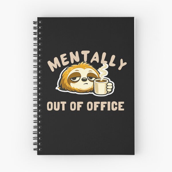 Item preview, Mentally Out Of Office Sloth Shirt – Funny Introvert Office Humor designed and sold by AdicretorDesign.