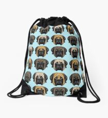 Mastiff Trio Drawstring Bag