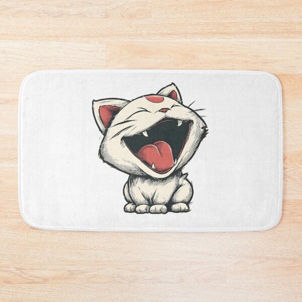 Item preview, Laughing Chibi Cat designed and sold by imaginariumlab.