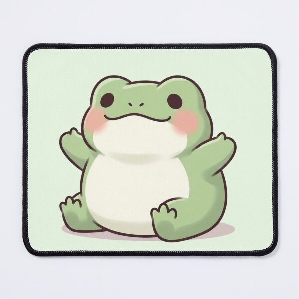 Item preview, Cute Kawaii Frog – Adorable Pastel Cartoon Illustration designed and sold by soletstudio.