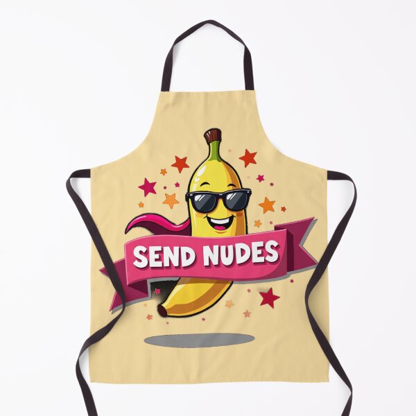Item preview, Send Nudes Banana Funny Meme designed and sold by PODyShop.