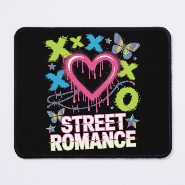 Item preview, Street Romance XOXO Dripping Heart Barbed Wire Butterfly Valentine's Day designed and sold by DarylWelsh2024.