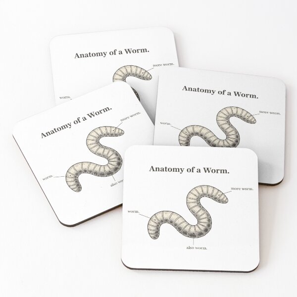 Item preview, Anatomy of a Worm designed and sold by kirstenstration.