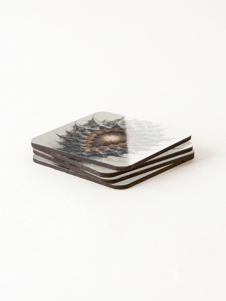 Thumbnail 4 of 5, Coasters (Set of 4), The Rupture designed and sold by AbstractAnom.