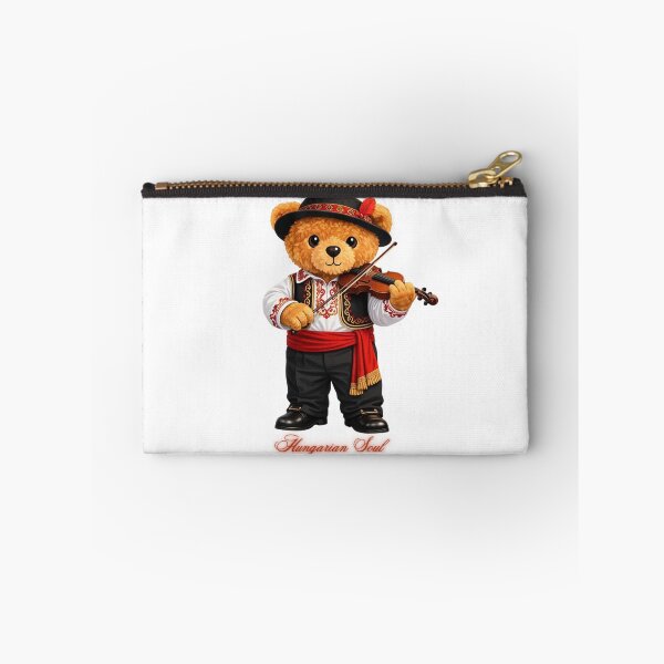 Item preview, Cute Violinist Teddy Bear Playing Music - Classical & Folk Art ? designed and sold by CuteBear87.