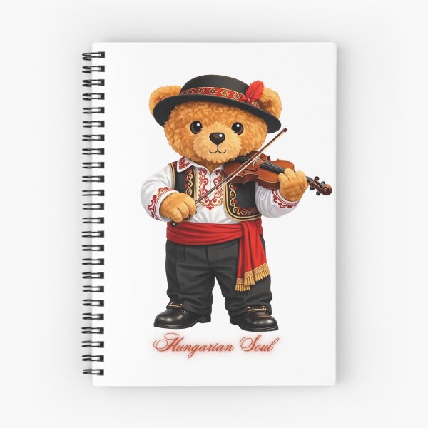 Item preview, Cute Violinist Teddy Bear Playing Music - Classical & Folk Art ? designed and sold by CuteBear87.