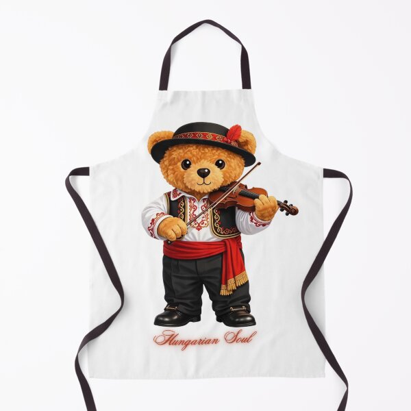Item preview, Cute Violinist Teddy Bear Playing Music - Classical & Folk Art ? designed and sold by CuteBear87.