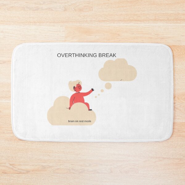 Item preview, Overthinking Break – Mental Peace Aesthetic T-Shirt designed and sold by CHILLORA.