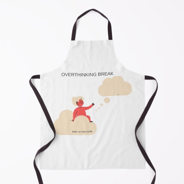 Item preview, Overthinking Break – Mental Peace Aesthetic T-Shirt designed and sold by CHILLORA.