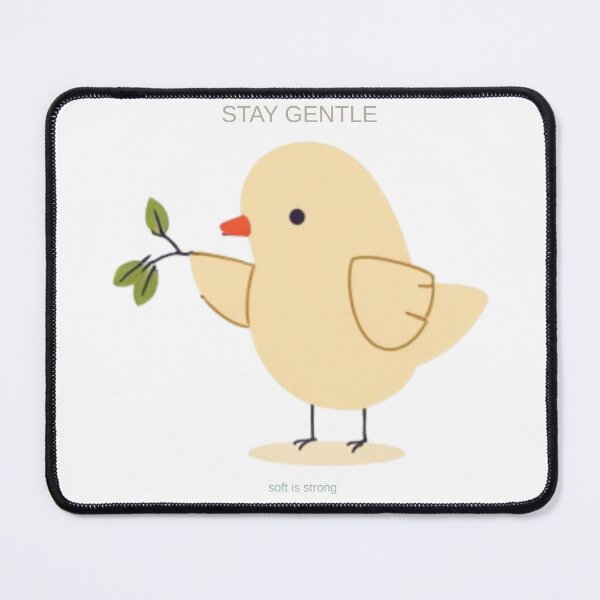 Item preview, Stay Gentle – Soft Aesthetic Emotional T-Shirt designed and sold by CHILLORA.