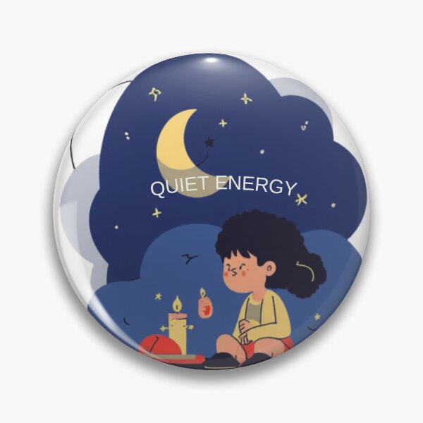 Item preview, Quiet Energy – Minimal Night Aesthetic T-Shirt designed and sold by CHILLORA.
