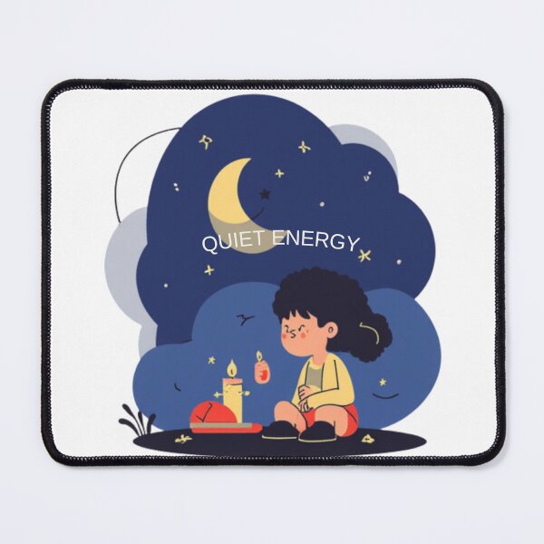 Item preview, Quiet Energy – Minimal Night Aesthetic T-Shirt designed and sold by CHILLORA.