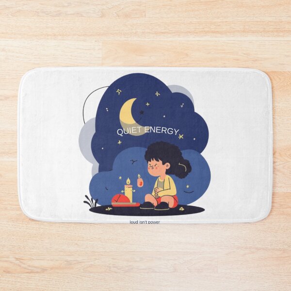 Item preview, Quiet Energy – Minimal Night Aesthetic T-Shirt designed and sold by CHILLORA.