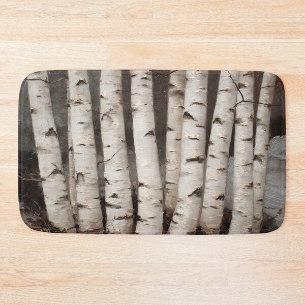 Item preview, Birch Trees in a Serene Forest designed and sold by lautir.