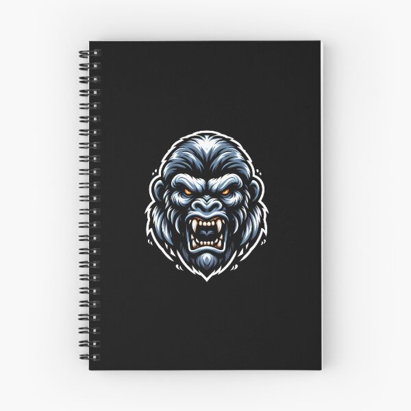 Item preview, Powerful gorilla head illustration featuring fierce expression and vibrant colors. designed and sold by beast-net.