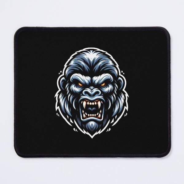 Item preview, Powerful gorilla head illustration featuring fierce expression and vibrant colors. designed and sold by beast-net.