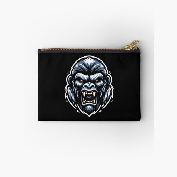 Item preview, Powerful gorilla head illustration featuring fierce expression and vibrant colors. designed and sold by beast-net.