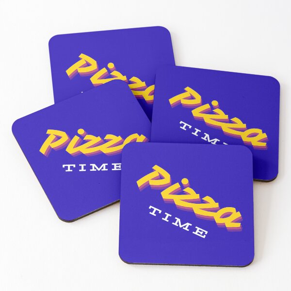 Item preview, Pizza Time - Retro 3D Food Lover Typography designed and sold by NaturalBeautySebastian .