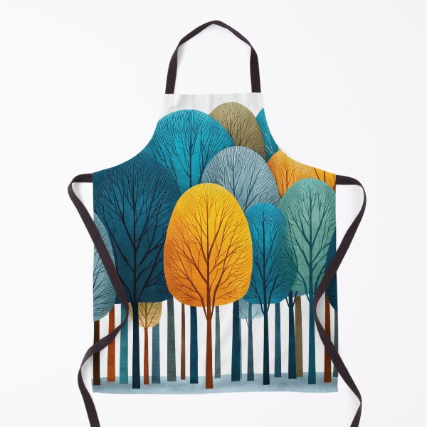 Item preview, Colorful Forest of Vibrant Trees designed and sold by lautir.