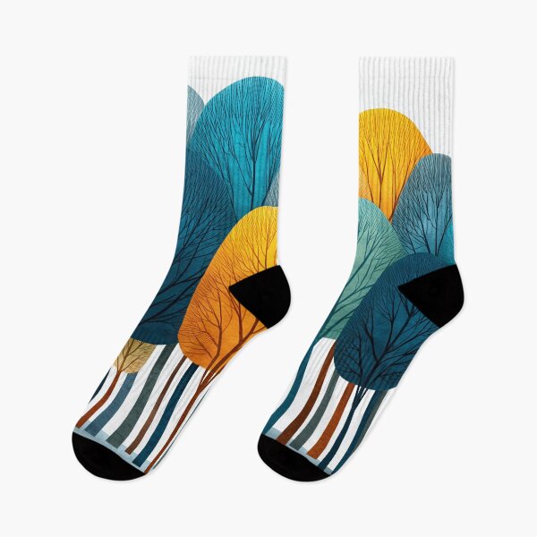 Item preview, Colorful Forest of Vibrant Trees designed and sold by lautir.