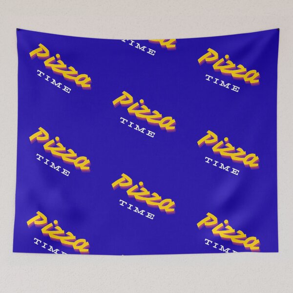 Item preview, Pizza Time - Retro 3D Food Lover Typography designed and sold by NaturalBeautySebastian .