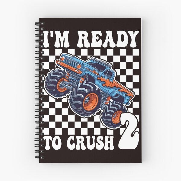 Item preview, 2nd Birthday Monster Truck 2 Year Old Boys 2nd Party designed and sold by Night Forest.