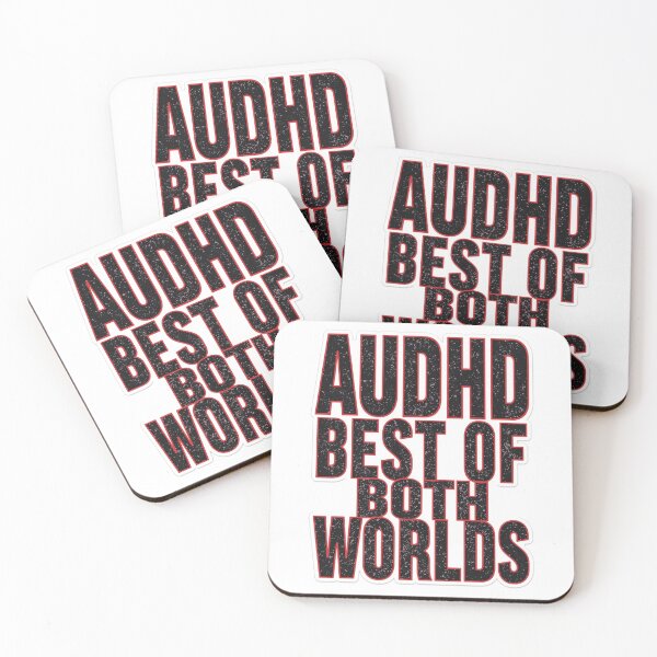 Artikelvorschau, AuDHD – Das Beste aus beiden Welten | Kunst zum Ausdruck des Stolzes auf Neurodiversität entworfen und verkauft von YvkafromPoland.