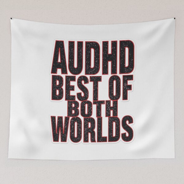 Item preview, AuDHD Best Of Both Worlds | Neurodiversity Pride Art designed and sold by YvkafromPoland.
