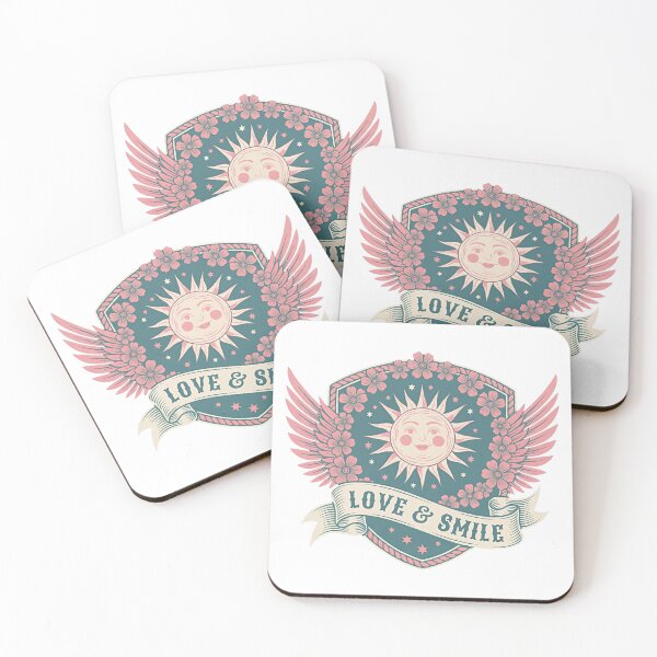 Item preview, Love and smile, sun, cloud, always positive, mood designed and sold by wizard-work.