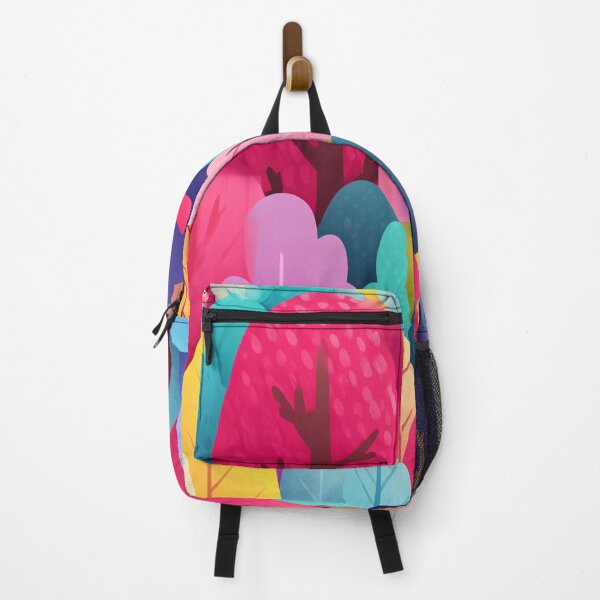 Item preview, Vibrant Abstract Forest designed and sold by lautir.