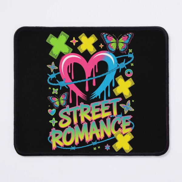 Item preview, Street Romance XOXO Dripping Heart Barbed Wire Butterfly Valentine's Day designed and sold by DarylWelsh2024.