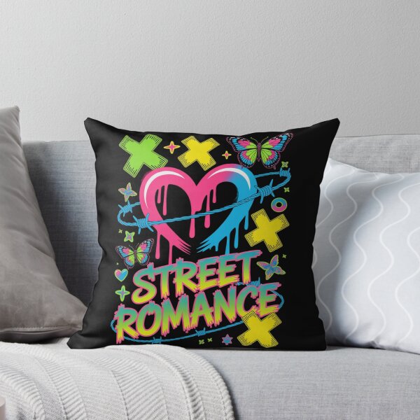 Item preview, Street Romance XOXO Dripping Heart Barbed Wire Butterfly Valentine's Day designed and sold by DarylWelsh2024.