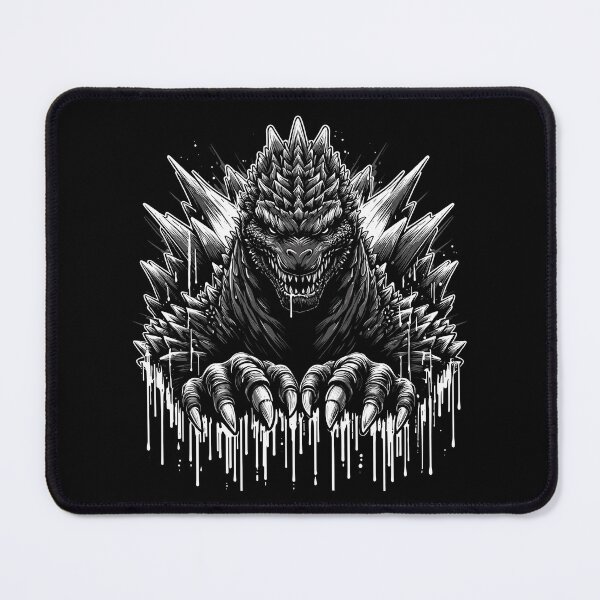 Item preview, A fierce, stylized illustration of a monstrous creature with sharp claws and spikes, exuding power. designed and sold by beast-net.