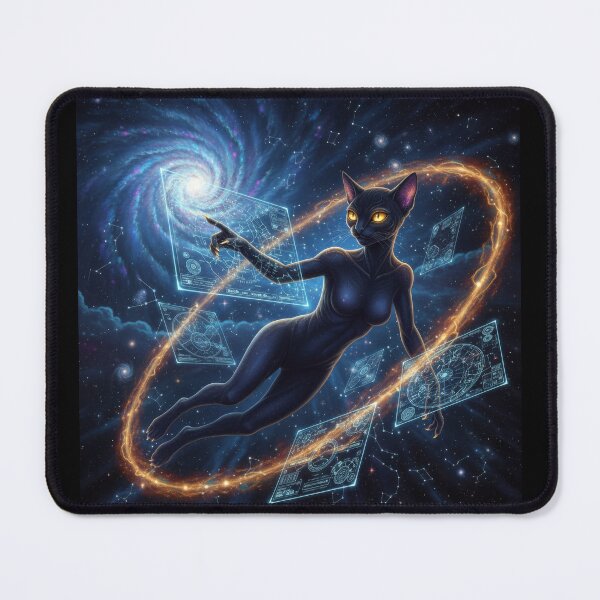 Item preview, Cosmic Black Panther - Astra designed and sold by Cosmic Zoo.