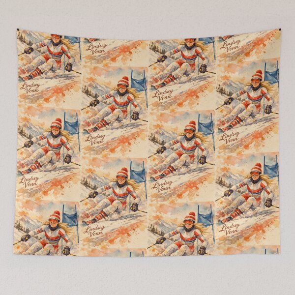 Item preview, Lindsey Vonn Skiing designed and sold by Sarcastic designs.