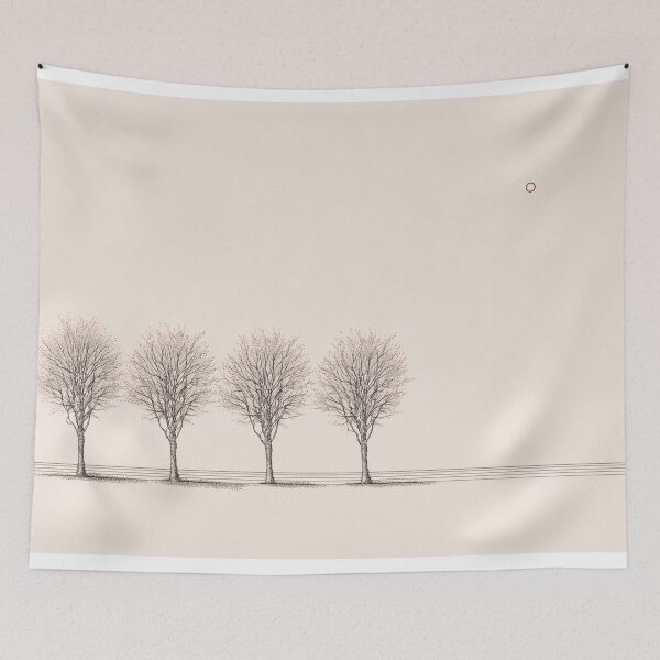 Item preview, Minimalist Tree Line designed and sold by lautir.