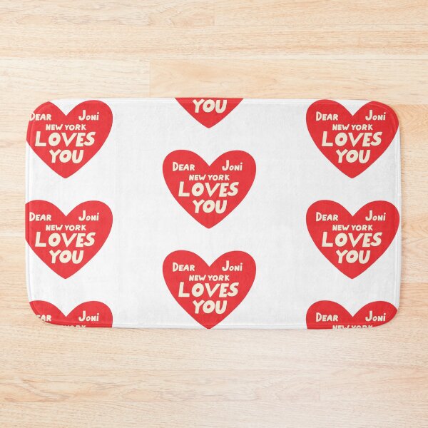 Item preview, Dear Joni, New York loves you - bright red designed and sold by annaseditss.