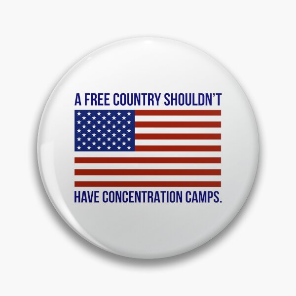 Item preview, A free country shouldn’t have concentration camps. designed and sold by Rachel the Artist .