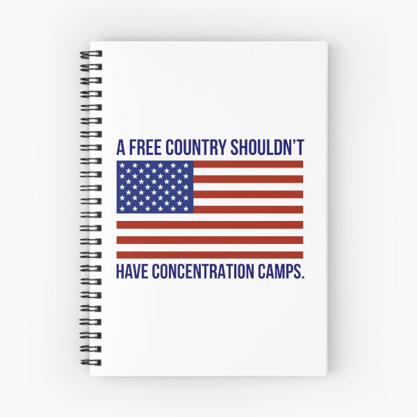 Item preview, A free country shouldn’t have concentration camps. designed and sold by Rachel the Artist .